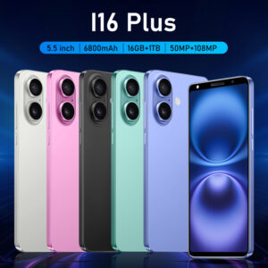 I16 Plus Global Version Smart Phones